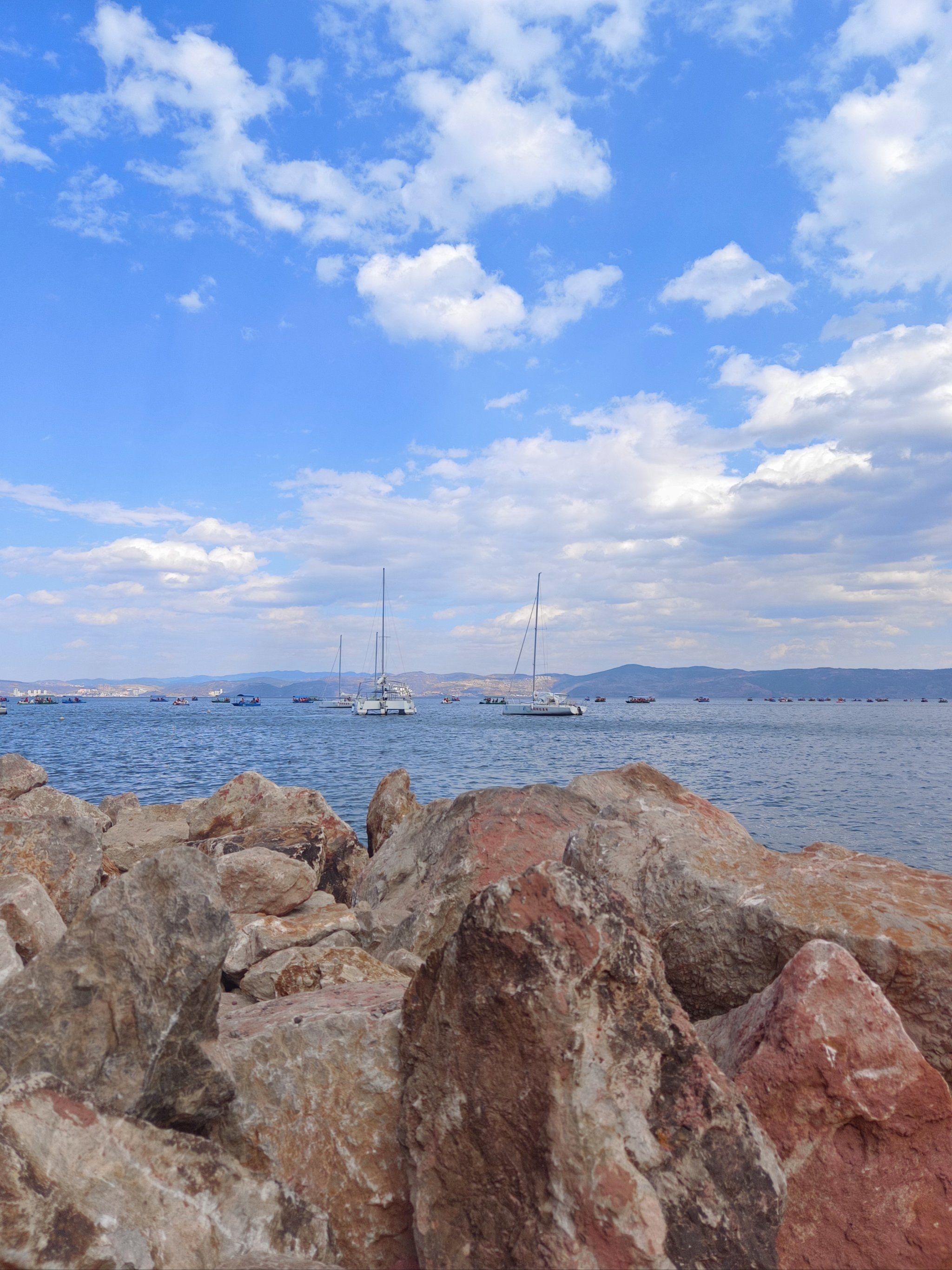 海边既视感的湖景~澄江抚仙湖