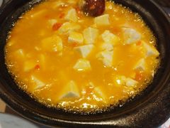 蟹黄瑶柱滑豆腐-顺鹅季·非遗烧鹅(六道口店)