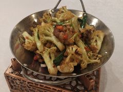 干锅有机菜花-三义和酒楼(广渠门店)