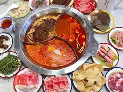 艳红酸辣三拼锅-陳艳红火锅(港汇店)