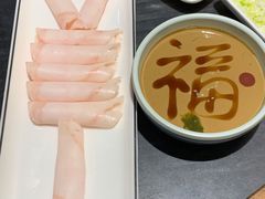 肥锅羊油（免费送的）-南门四季铜锅涮肉(左家庄店)