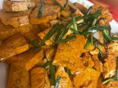 -陕北农家小吃风干羊肉剁荞面