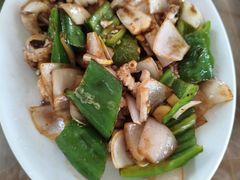 青椒炒八爪鱼-钟叔烩鸡