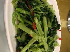 蒜蓉炒麦菜-雪园上海饭店(港湾1号店)