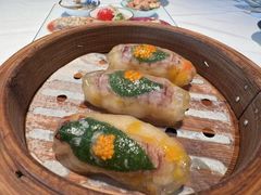 虾菇肉带水晶饺-炳胜私厨(中达旗舰店)