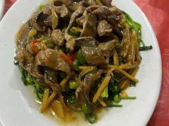 空心菜炒鳝鱼-车头老二大排档