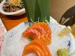 三文鱼刺身-有喜屋·烧鸟·居酒屋(三钢里店)