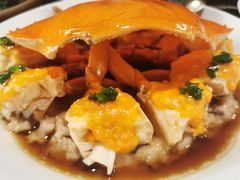 和乐蟹蒸手剁肉饼-广州文华东方酒店·江-由辉师傅主理