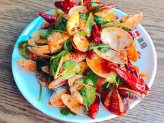 辣炒蚬子-潮庭·大连海鲜·炭火烧烤·扇贝王(大连店)