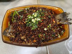 热拌鲫鱼-人和水上飘(第一家店)