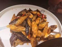 风味茄子-五谷丰登农家院·地道胶东菜·海鲜烧烤(威海店)