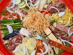 -陈叉子钢盆烤肉(中原万达店)