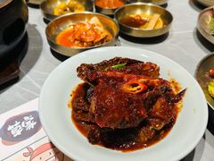 -草家酱蟹炭火烤肉店(珲春南路一店)
