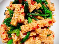菠菜面筋-丝路有约·西域美食