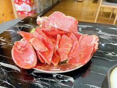 牦牛肉-宏宏无烟石板烧烤