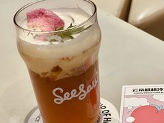 云朵桃桃冷萃-Seesaw Coffee(芮欧百货店)