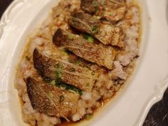 煎黄花鱼蒸肉饼-广州文华东方酒店·江-由辉师傅主理