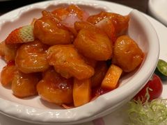 吮指沙拉虾球-北海银滩皇冠假日酒店-德丰楼中餐厅