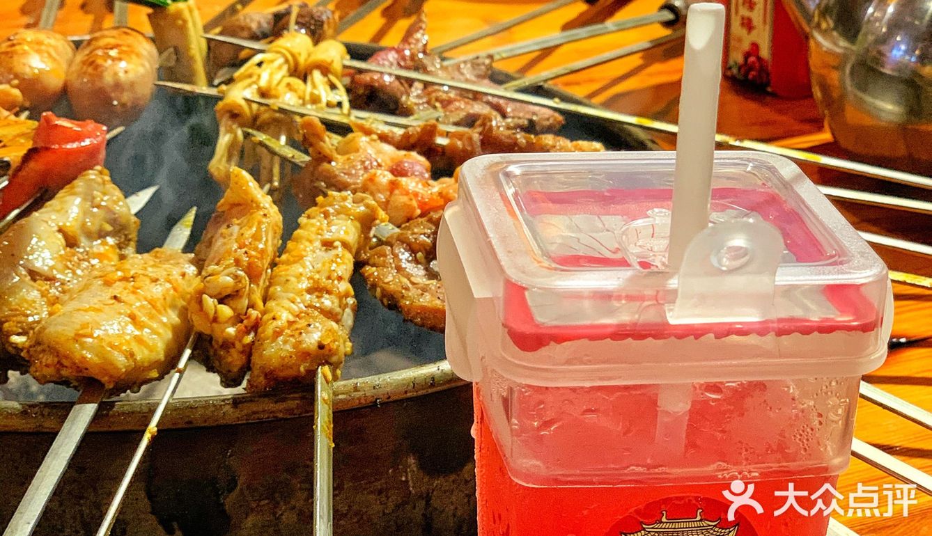 金华大口吃肉大口炫酒｜水浒烤肉太顶了‼️  