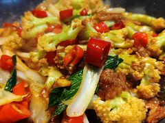 干锅菜花-金百万烤鸭店(马甸店)