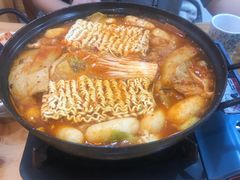 芝士年糕部队火锅-许妈妈餐厅烤肉烧烤家常菜(明润广场店)