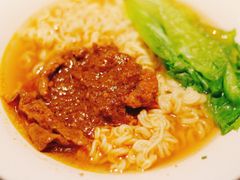 沙爹牛肉公仔面-敏华冰厅(天河城店)