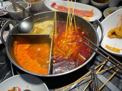 -热火朝天鲜切牛肉火锅(南强街巷店)