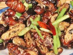 干煸蚕蛹-老长春肉馆(隆礼路店)