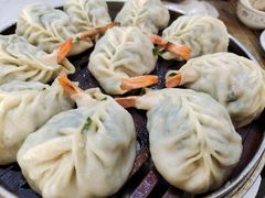 精品大虾猪肉韭菜大陷-小叶大馅饺子城