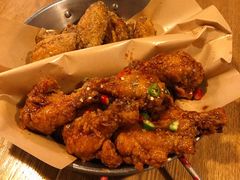 炸鸡翅一半一半-富乐满韩国正宗炸鸡韩国料理(虹泉路店)