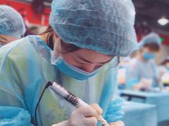 上课实景-粤港芭莎美容美发化妆学校