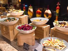 自助取餐区-上海锦江汤臣洲际大酒店壹阶层