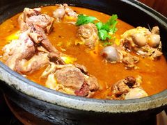 精品砂锅羊棒骨-百味源炭火烤翅 ·夜市大排档(酒仙桥店)