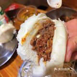 中式牛肉汉堡，真的超赞。