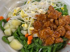 精瘦肉臊子面-手擀菠菜面(西康路店)