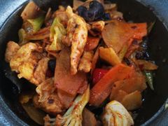 五食堂焖饭-中南民族大学学生一食堂