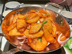 小锅土豆-绿茶餐厅(淮安吾悦广场店)