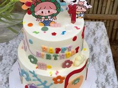 -芒果与甜纯动物奶油蛋糕&甜品台定制