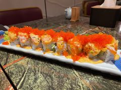 火炙三文鱼卷-炙柒Sekinana·精致料理 烧鸟·铁板烧(海上世界店)