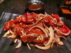 炙烤牛肉-赤铁扒拉锅·烤串·烤鸽子