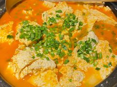 虾汤海水豆腐-船歌·鱼水饺青岛菜(石老人店)