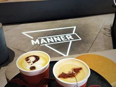 联名燕麦拿铁-Manner Coffee(淮海755店)