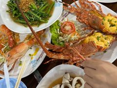 -班赞海鲜市场胖阿姨加工点