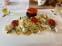 鲜贝意粉-火车头法国西餐厅