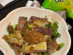 爆锤烧椒茄子-探鱼·鲜青椒爽麻烤鱼(增城东汇城店)