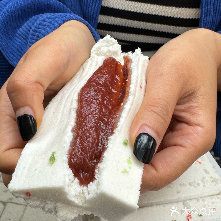 天津！吃到了流心巧克力糕干！！巧门永存！