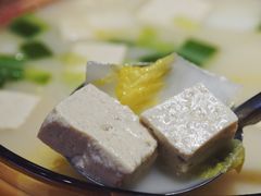 鸡汤小白菜煮榆林豆腐-西贝(上海中心店)
