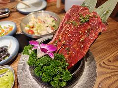 -明洞阿姨·韩式酱蟹烤肉·创意料理(三元桥店)