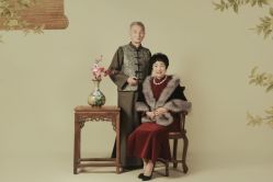 -时光纪亲子全家福照相馆(静安店母女写真父母纪念照)
