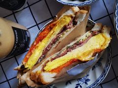 厚蛋芝士沼三明治-Al Salam莫的三明治